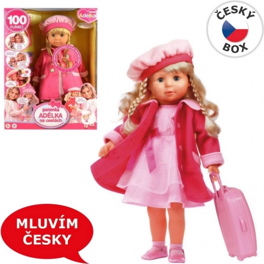 Punčka Adélka s 100 funkcijami