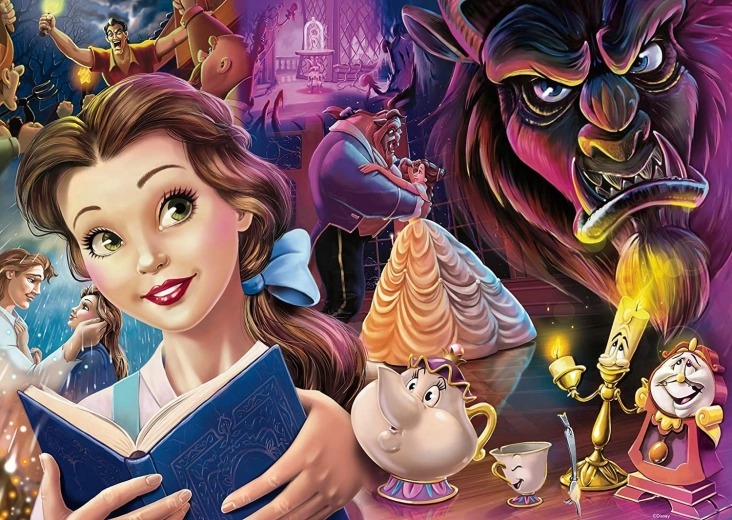 Sestavljanka Disney Lepotica in zver 1000 koščkov