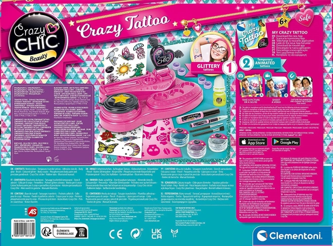 CLEMENTONI Crazy Chic Noro tetoviranje
