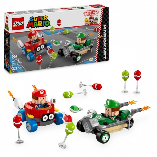 LEGO Super Mario Dojenček Mario proti Dojenčku Luigiju