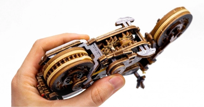 WOODEN CITY 3D sestavljanka Motorno kolo Cruiser Omejena izdaja 168 kosov