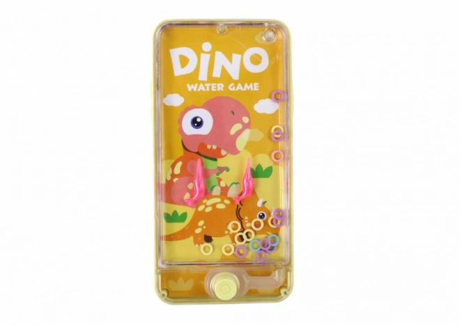 Vodna spretnostna igra konzola Telefon Dino rumeni
