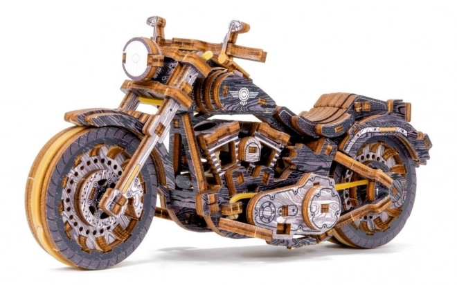 WOODEN CITY 3D sestavljanka Motorno kolo Cruiser Omejena izdaja 168 kosov