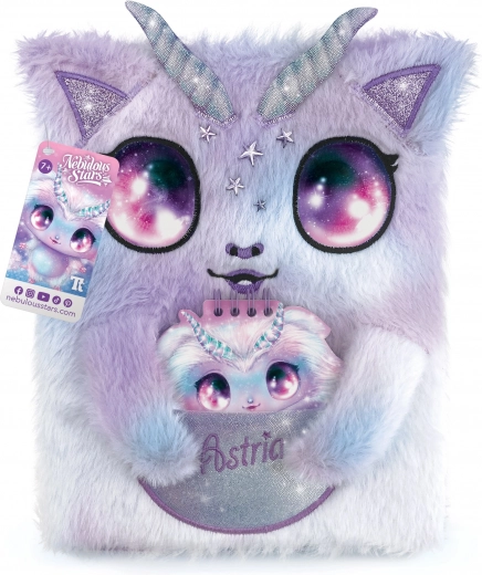 Mehak plišast ovitek z motivom Astria