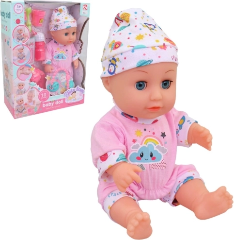 Punčka z dodatki 30 cm