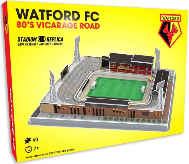 3D sestavljanka stadion Vicarage Road Watford