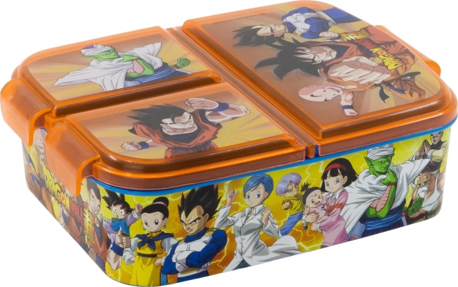Večnamenska škatla za malico DRAGON BALL s predelki
