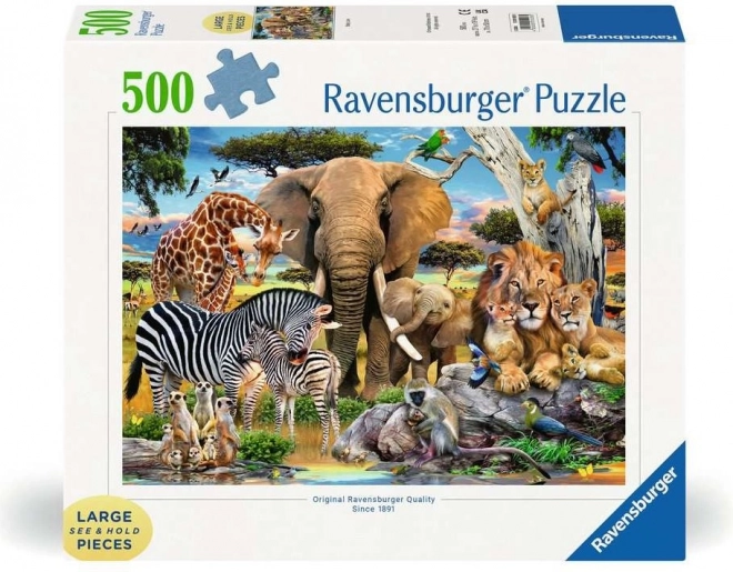 RAVENSBURGER Sestavljanka Materinska ljubezen XXL 500 kosov
