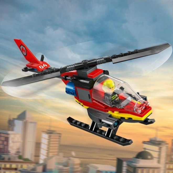 LEGO® City 60411 Gasilski reševalni helikopter