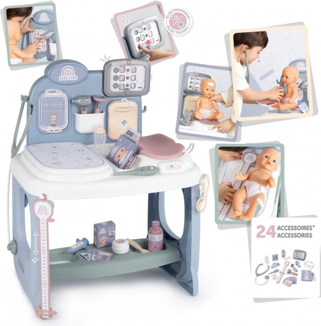 Smoby Baby Care – otroški center nege in pediatrična postaja