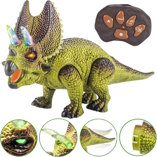 Woopie Daljinsko voden RC robot Triceratops