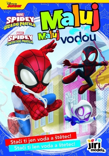 Barvanke Slikaj z vodo! Spidey