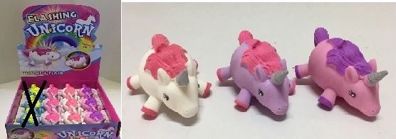 Svetleči samorog Squeezy