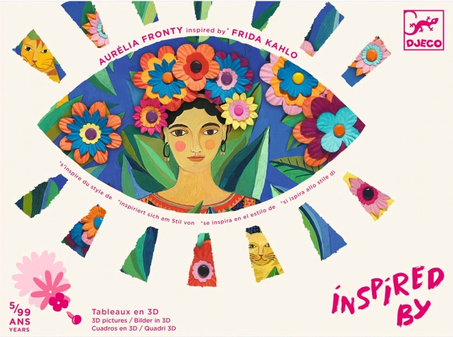 Umetniški set Inspired by Frida Kahlo od Djeco