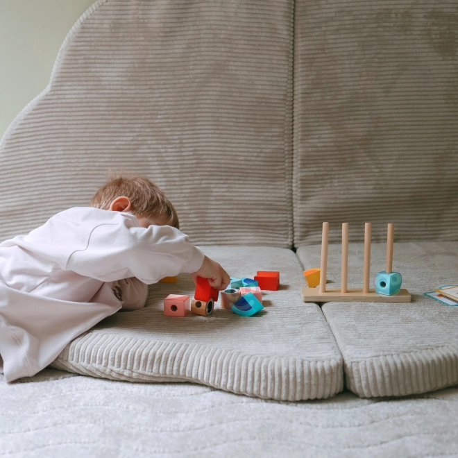 Lesene ustvarjalne sestavljanke Rak od Tooky Toy