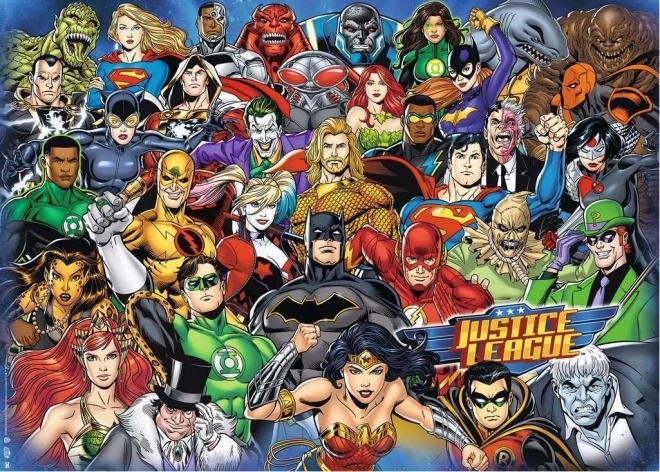 Ravensburger sestavljanka Izziv DC Comics 1000 koščkov