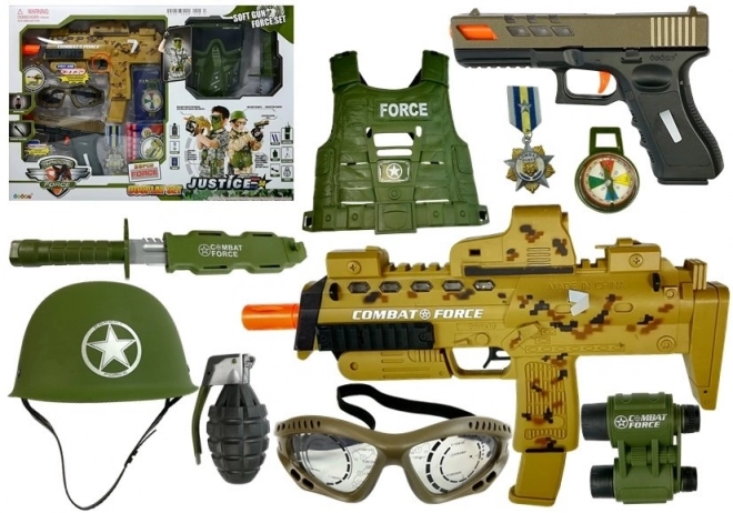 MP7 Glock 17 vojaška puška komplet