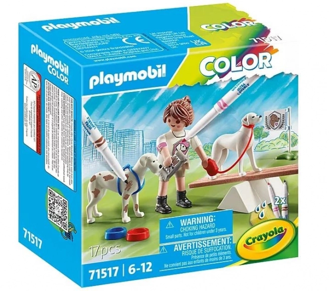Playmobil Barvni trening s psi