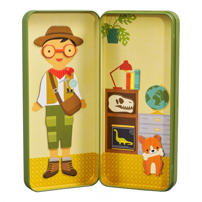 Magnetne puzzle Arheolog za otroke