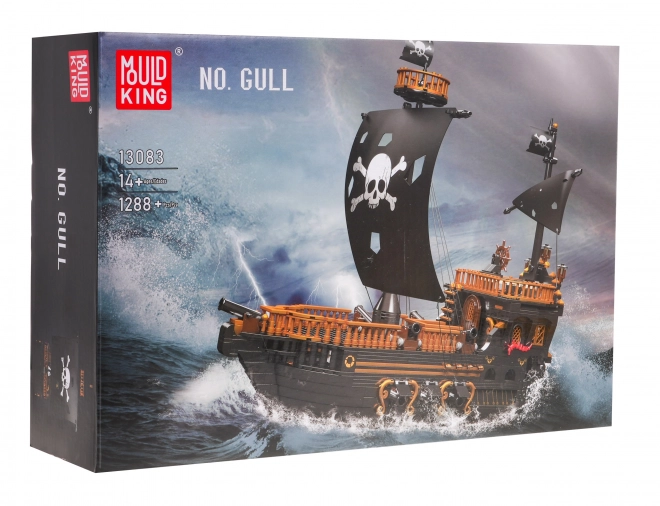 Piratska ladja gradbeni komplet 1288 delov