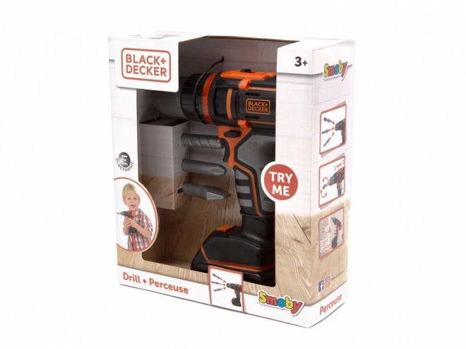 Elektronski vrtalnik/vijačnik Black + Decker