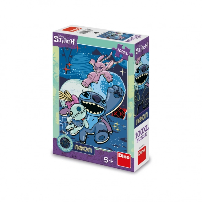 Uganka Lilo & Stitch Neonske 100 XXL Kos