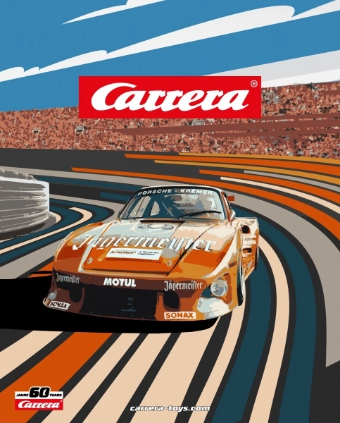 Kovinska tabla 60 let Carrera 5 (21140)