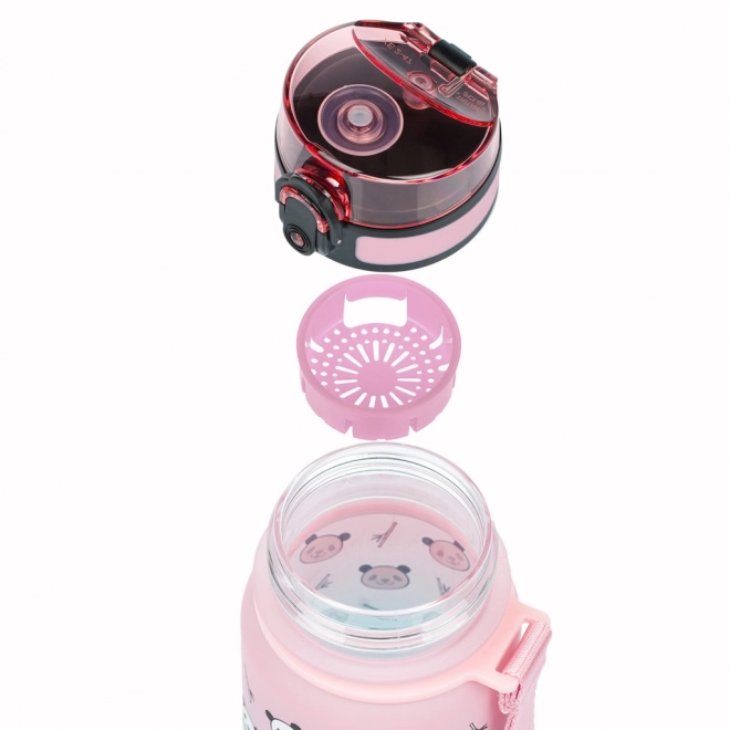 BAAGL Tritanova steklenica za pitje Gradient Panda 350 ml