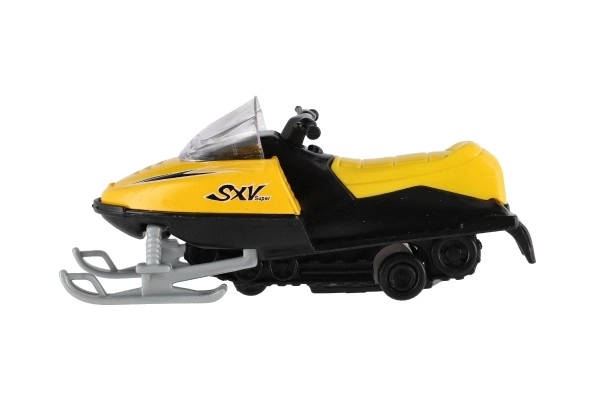Igrača snežni skuter kovina/plastika 13 cm, na navijanje, 6 barv