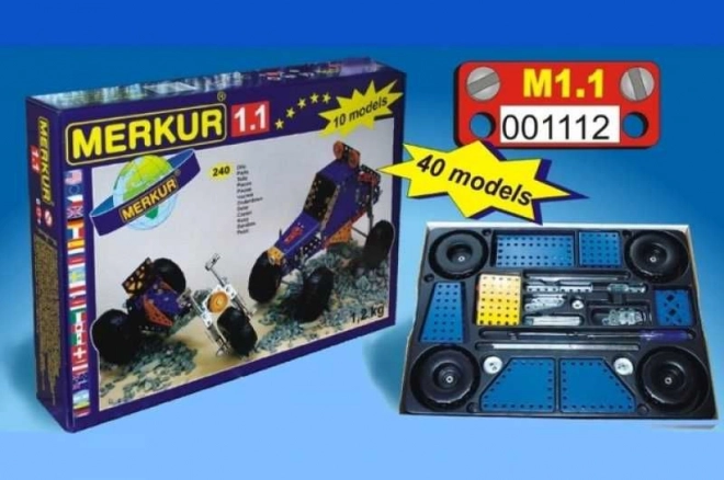Merkur 1.1 Komplet vozil - 240 delov