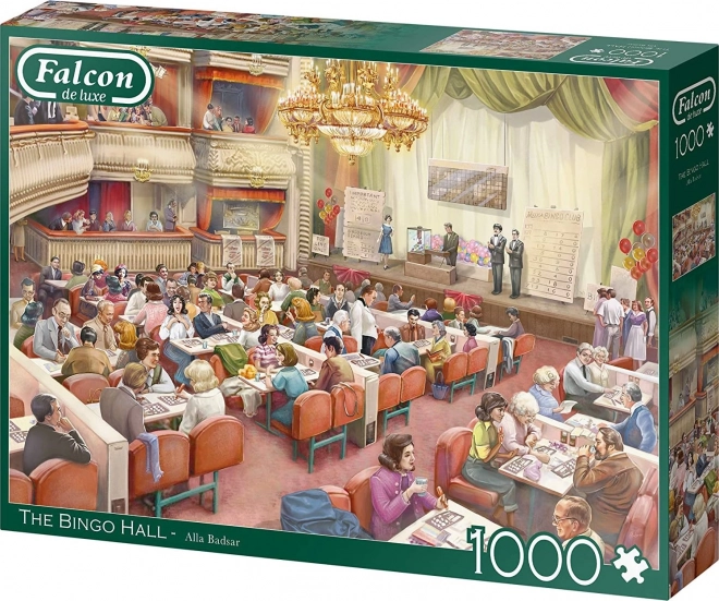Sestavljanka Bingo hala 1000 kosov