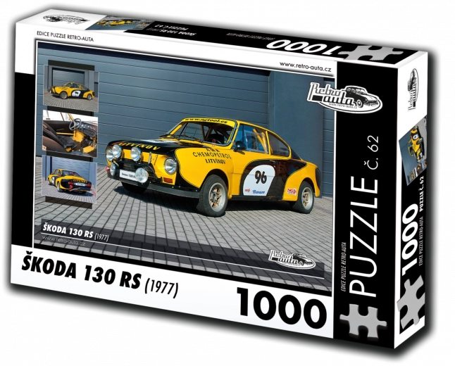 Sestavljanka RETRO-AVTOMOBILI Škoda 130 RS (1977) – 1000 koščkov
