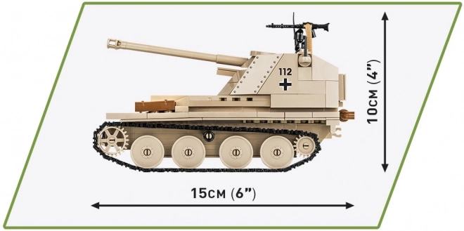 COBI 2282 II WW Marder III Ausf. M, 1:35, 367 k, 1 f