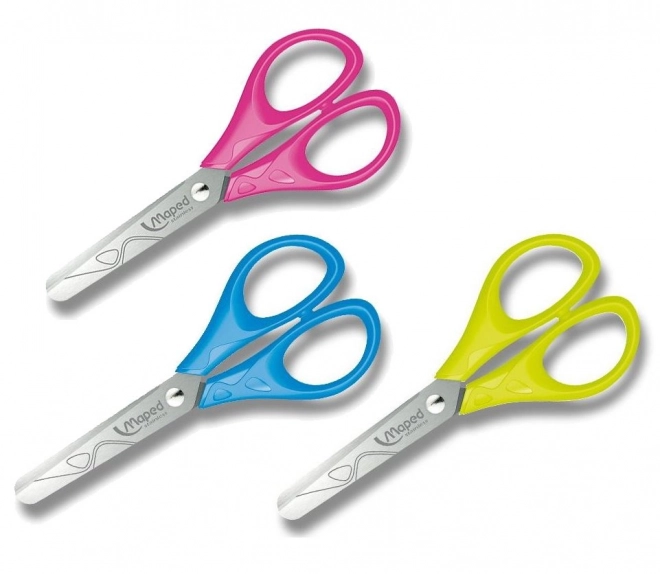 MAPED škarje z okroglo konico Essentials, 13cm - za desničarje (mešano)