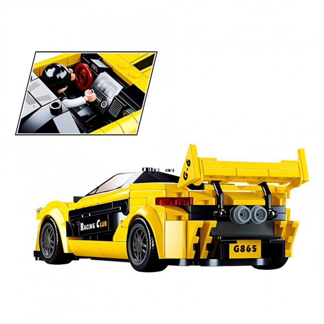 Sluban Model Bricks M38-B0956 rumen angleški športni avto