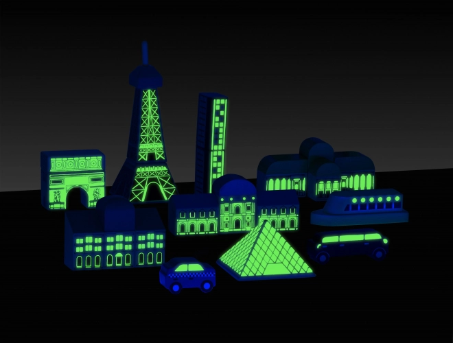 Svetleče kocke Paris za otroke