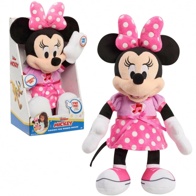 Pevajoča plišasta Minnie Mouse
