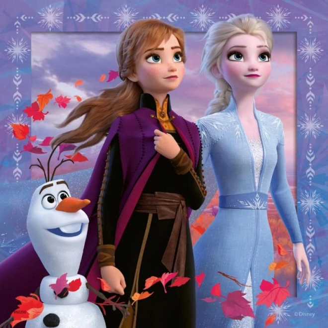 Ravensburger puzzle Ledeno kraljestvo 2: Pot 3x49 kosov