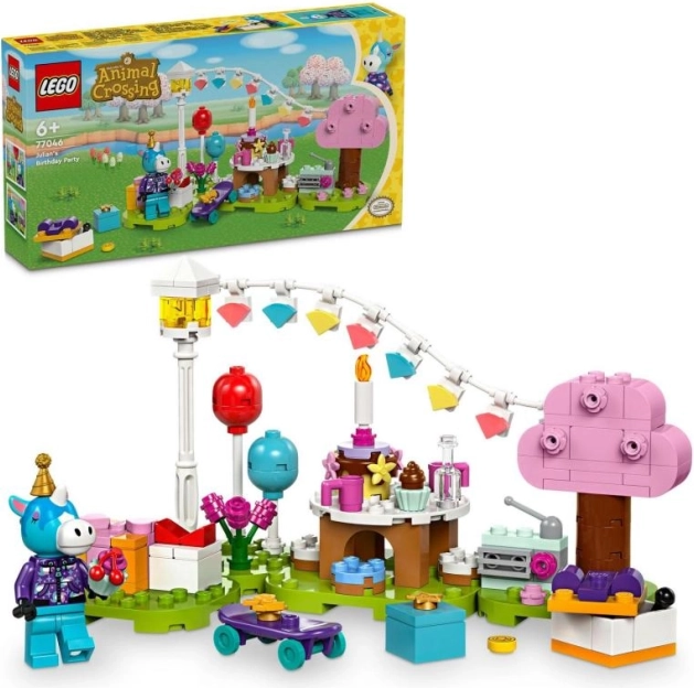 Lego Animal Crossing konj Julian in rojstnodnevna zabava
