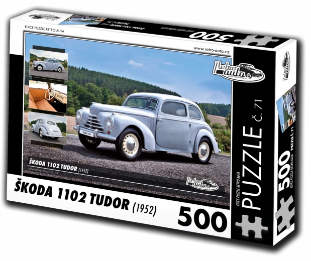 Sestavljanka Retro-avtomobili Škoda 1102 Tudor 500 kosov