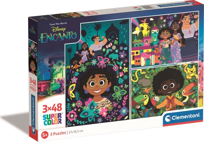 Sestavljanka CLEMENTONI Disney Encanto 3×48 kosov