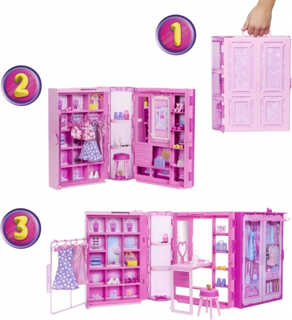 Barbie sanjska garderoba 3.0 s punčko