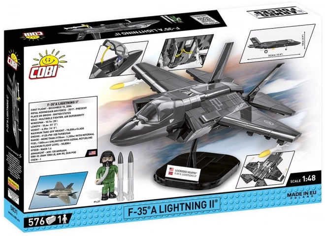 COBI 5831 Oboružene sile F-35A Lightning II Norveška, 1:48