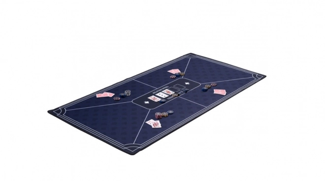 Poker podloga modra 118 x 59 cm