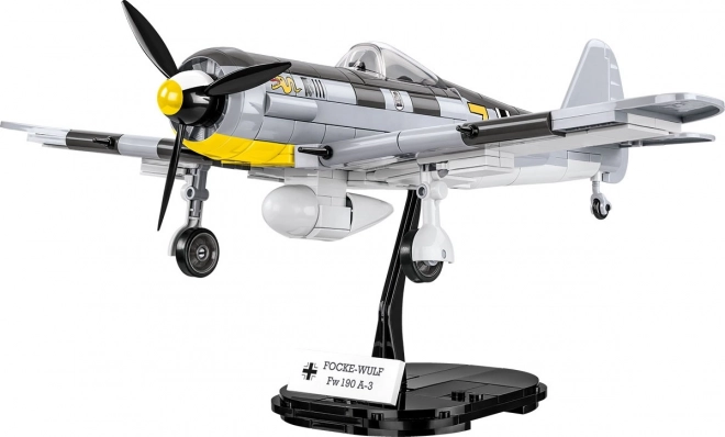 Zgradbena igrača Zgodovinska zbirka WWII Focke-Wulf FW 190 A-3 382 kock