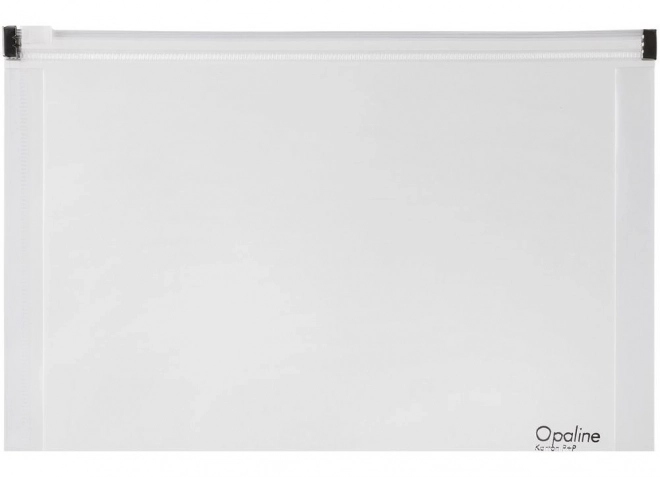 KARTON P+P mapa z zadrgo Opaline A4 prozorna