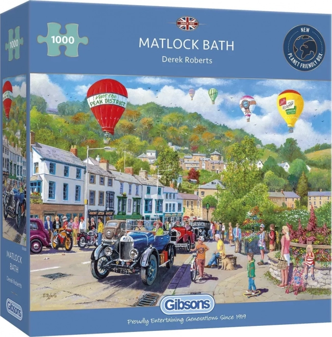 Sestavljanka Vas Matlock Bath 1000 kosov od Gibsons