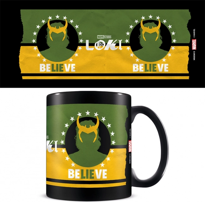 Keramična skodelica Loki Believe