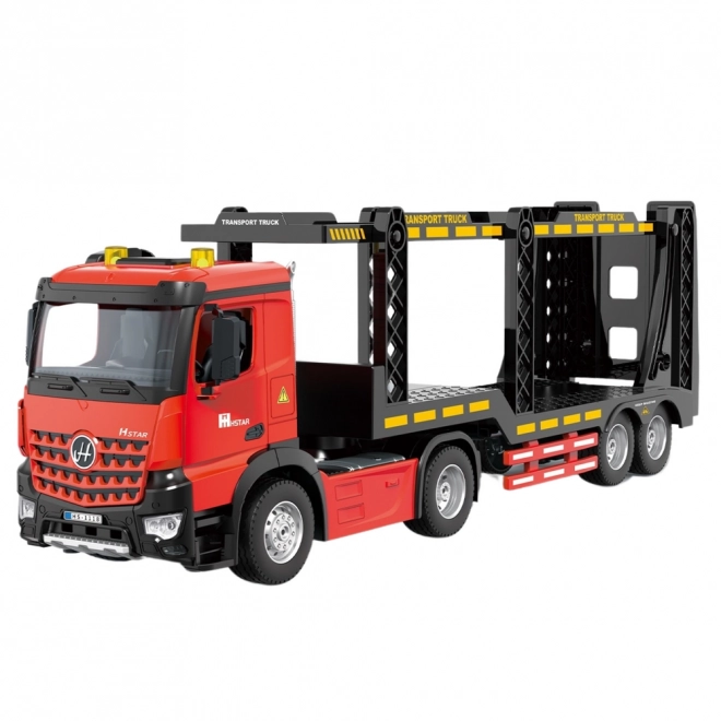Daljinsko vodeni rdeči transportni tovornjak RC 2.4G 6CH