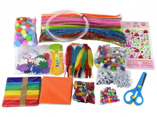 DIY kreativni umetniški set 1200 kosov Mali umetnik